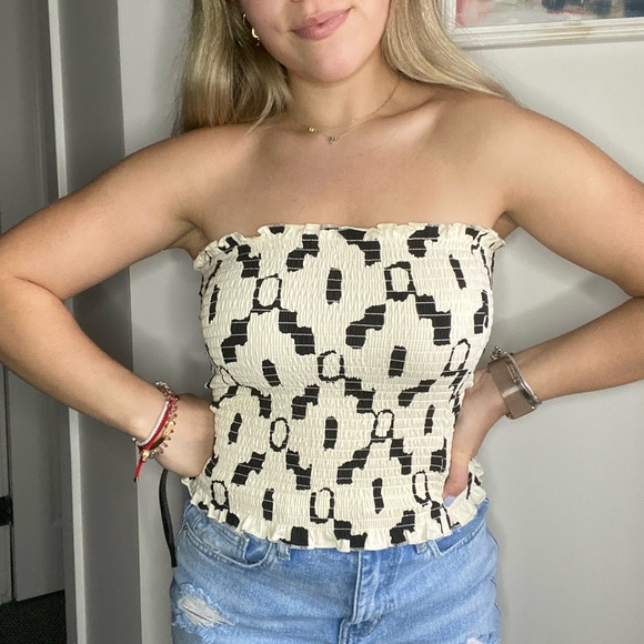Ribbed H&M Tube Top - Picture 2 of 6